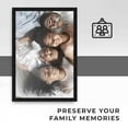thumbnail image 5 of 6x9 Frame Black Real Wood Picture Frame Width 0.75 inches | Interior Frame Depth 0.5 inches | Noir, 5 of 8