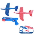thumbnail image 1 of Juego de juguetes lanzador de avión ANGGREK con luces catapulta de Espuma Multicolor 35 cm, 1 of 8