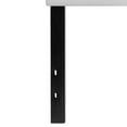 thumbnail image 3 of Lennox Tufted Upholstered Queen Size Headboard in White Vinyl, 3 of 9