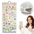 thumbnail image 2 of HCTSHG 3D Puffy Stickers Cute Sticker Resin Funny Stickers for Water Bottle, Phone Case, Notebook, Laptops, Stocking Stuffers,Phone Case Or DIY Planners Notebooks Scrapbooks Handbooks Decoration, 2 of 9