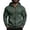 BIJ36-Dark Green, variant on Lumtrix Men'S Winter Raglan Sleeve Hoodie Sweatshirt Soft Fleece Jacket Full Zip Hooded Athletic Long Sleeve Wear Red S