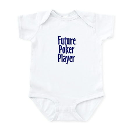 

CafePress - Future Poker Player Infant Creeper - Baby Light Bodysuit Size Newborn - 24 Months