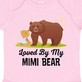 thumbnail image 4 of Inktastic Mimi Bear Loves Me Grandbaby Boys or Girls Baby Bodysuit, 4 of 5