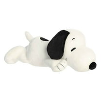 Aurora - Large White Peanuts - Snoopy Laying - Adorable Stuffed Animal