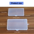 thumbnail image 3 of Clear Sticker Holders Storage Organizers Small Sorting Box Storage Containers Sticker Storage Box, 3 of 9