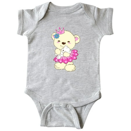 

Inktastic Princess Bear Gift Baby Girl Bodysuit