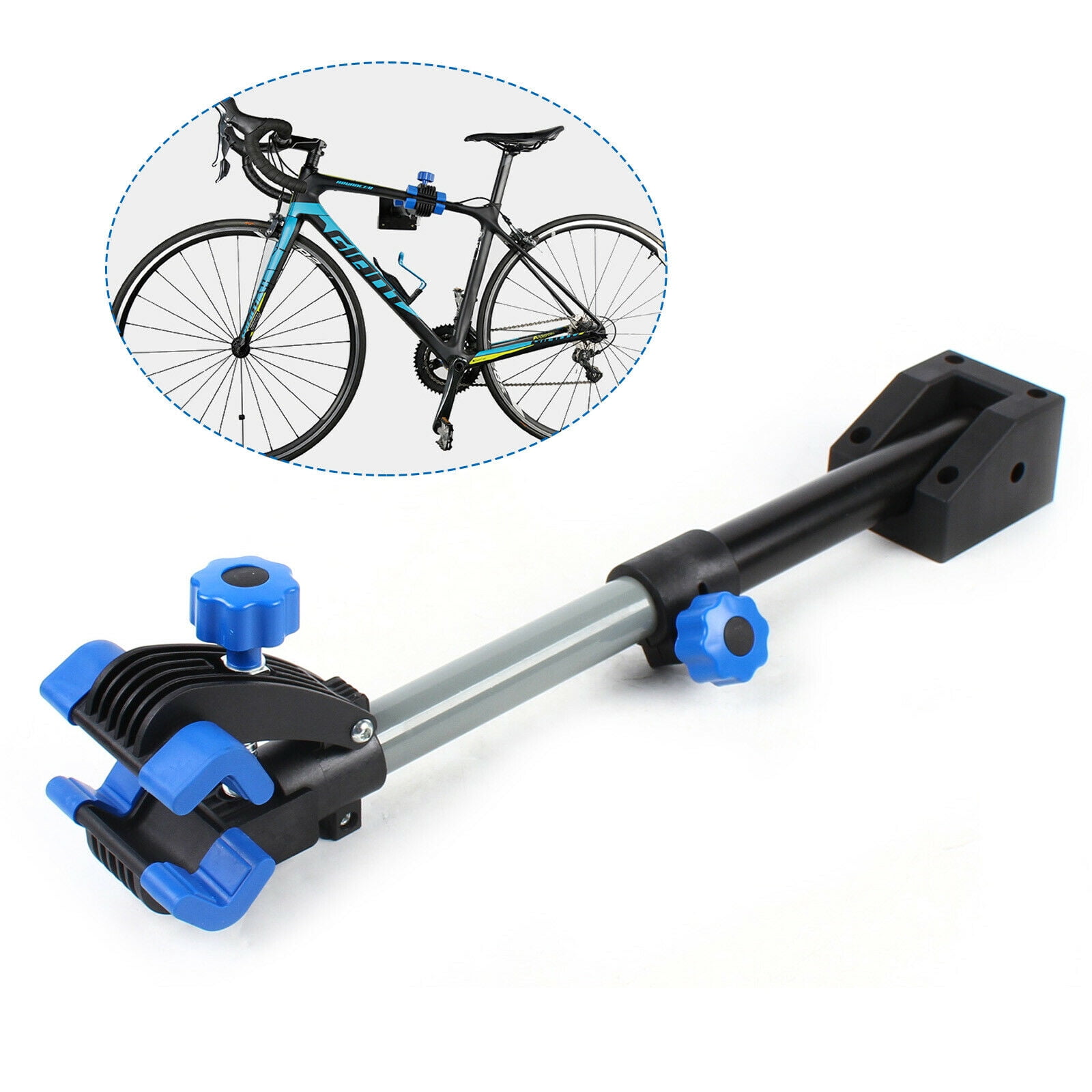 Wall Mount Rack Bike Bicycle Clamp Repair Stand Maintenance Folding