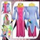 thumbnail image 2 of Disfraz de fantasía de Fizzarolli para mujer adulta, mono, guantes, sombrero, ropa de fiesta de carnaval y Halloween, 2 of 5