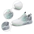 thumbnail image 5 of Men And Women'S Fashion Sneakers - Walking Shoes For Running, Tennis, Sports - Lightweight Breathable Mesh Athletic Shoes, 5 of 8