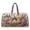 A, variant on Camper Bag, Hippie Bus Weekender Bag, Hippie Bag, Hippie Bohemian Quilted Weekender Travel Bag Floral Print, Overnight Stay Carry On Shoulder Bag, 1 Pc
