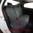 thumbnail image 6 of coverdream Civic Seat Covers Custom fit for 2022 2023 2024 Honda Civic Touring - Polyester (Gray,Full Set), 6 of 6