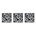 thumbnail image 3 of VONKY 4pcs/set Modern Hanging Divider Screens Panel For Any Décor Foldable Stylish Black Bird Chart 3Set, 3 of 6