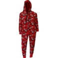 thumbnail image 1 of Betty Boop Pyjama à Capuche en Peluche Rouge pour Femmes Betty Boop (Moyen), 1 of 1