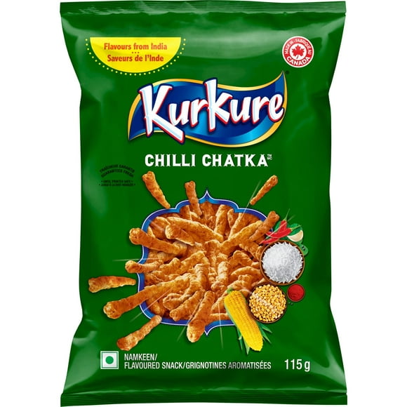 Kurkure Chilli Chatka Flavoured Snacks, KURKURE CHILLI CHAT