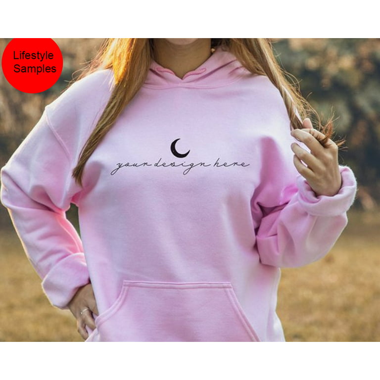 Pink Hoodies for Women I Believe I Can Fly Funny Fishing Water