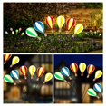 thumbnail image 6 of Tnobhg 2Pcs Outdoor Garden Lamps High Brightness Waterproof Light Sensor Design Auto On/Off Swing LED Lawn Lamps Decoration, 6 of 7