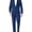 Blue, variant on Adam Baker Men's Modern Fit Two-Piece Shawl Lapel Tuxedo Suit