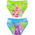 thumbnail image 4 of ToBeInStyle Girl's Pack of 6 Colorful Princess Print Panty Briefs - Large, 4 of 7