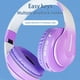thumbnail image 3 of Auriculares Bluetooth, Auriculares Bluetooth supraaurales, Auriculares estéreo plegables inalámbricos y con cable, FM para teléfono celular, PC, Orejeras suaves y peso para uso prolongado Auriculares, 3 of 6