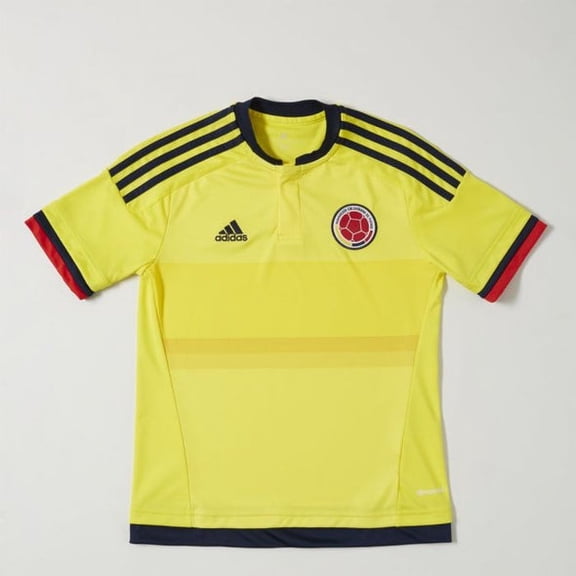 adidas Colombia Youth Home Stadium Soccer Jersey 2015