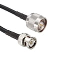 thumbnail image 3 of Cable coaxial N Macho a BNC Macho RG58 para Ham Radio 20 Pulgadas 2Uds Unique Bargains, 3 of 5