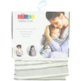 thumbnail image 2 of NuRoo Multi-functional Lightweight Soft  Breathable Nursing Scarf - Gray/Ivory Stripe, 2 of 3