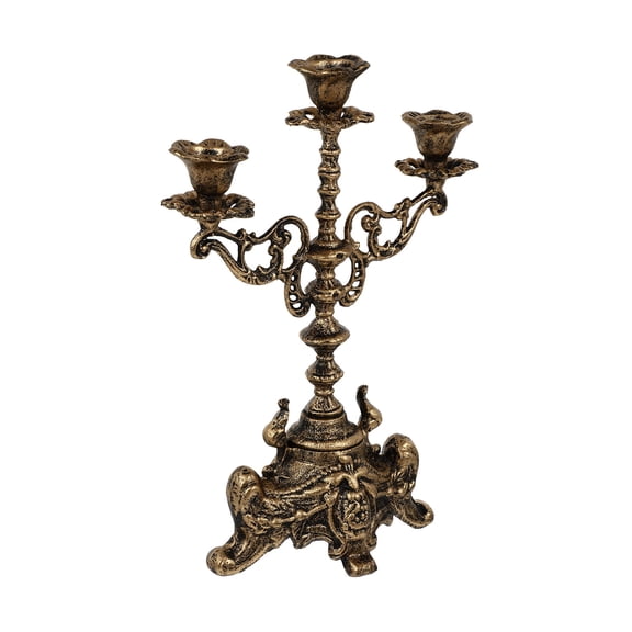 Worgeous 1Pc Candlestick Candlelight Dinner Decoration for Home Dining Table Decor