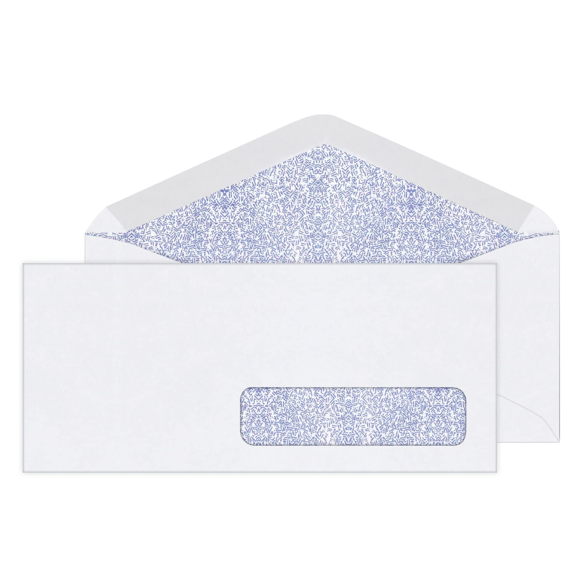 Office Depot Medical Claim Business Envelopes, #10 (4 1/8in. x 9 1/2in.), White, Box Of 500, 77175
