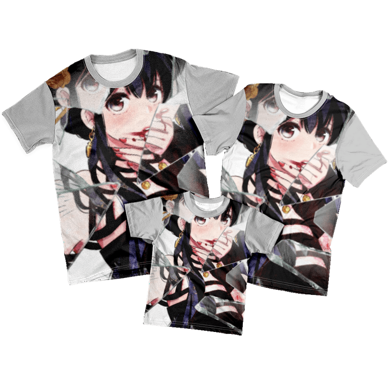 Japanese Anime Spy X Family Anya Forger T Shirt Children's 3-14 Years T  Shirt Girl's Cartoon T Shirt Classic Cartoon Clothing Children's Birthday