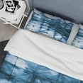 thumbnail image 4 of Designart 'Indigo watercolor geometrical III' Geometric Duvet Cover Set, 4 of 4