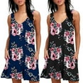thumbnail image 1 of CNKOO Robes d'Été pour Femmes / Robe de Soleil / Robe Bohème pour Femmes / Longue Robe Fluide / Jolies Robes d'Été Robe d'Été Boho pour Femmes Robe Longue Bohème 2021 Été Soleil, 1 of 5