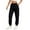 Black, variant on dGslk Women's High Waist Sweatpants with Drawstring, Casual Loose Fit Joggers Pants, Soft Comfy Lounge Pants for Workout, Running, Yoga Beige L