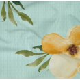 thumbnail image 4 of oneOone Organic Cotton Poplin Twill Fabric Watercolor Leaves & Flower Floral Print Sewing Fabric BTY 42 Inch Wide, 4 of 4