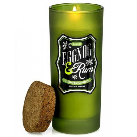 Soy Wax Blend - BESTChoiceForYou Soy Candle Lid Scented Bottle Wax Blend Cork - Eggnog & Rum