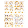 thumbnail image 1 of 1 juego de pegatinas de pared de arcoíris para decoración de dormitorio infantil, pegatinas de pared autoadhesivas para habitación de niños, 1 of 7