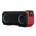 thumbnail image 2 of Altavoces Bluetooth 5,0, Inalámbrico, Graves s ​​portátiles para , Luces Multicolores, de Reproducción, IPX7 a - rojo Sunnimix Altavoces Bluetooth, 2 of 8