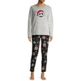 thumbnail image 2 of The Nightmare Before Christmas Nightmare Before Christmas Women's and Women's Plus Pajama Set, 2 Piece, 2 of 6