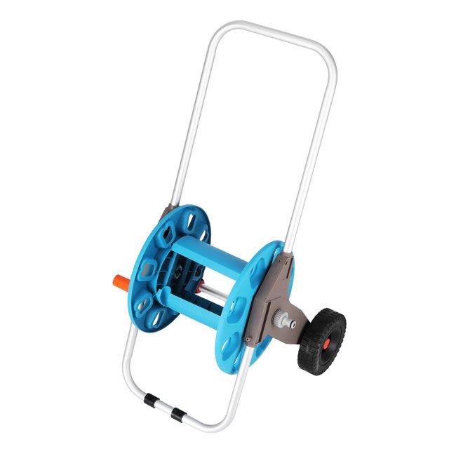 Chariot Enrouleur, Enrouleur de Tuyau Portable Multi-Usage avec Roues pour Jardin Patio Pelouse