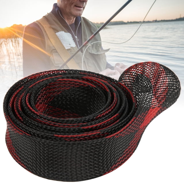 Cubierta De Caña De Pescar Portátil, 1 Uds. Manga De Caña De Pescar De Nailon Bien Envuelta, Para Cañas De Pescar En El Mar Con Guías De Corriente De Pesca Salvaje Amonsee Otros