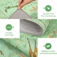 thumbnail image 6 of Soft Modern Area Rug for Living Room, Bedroom, Durable Home Decor Carpet, 8x10ft, Elegant Cyan, 6 of 8
