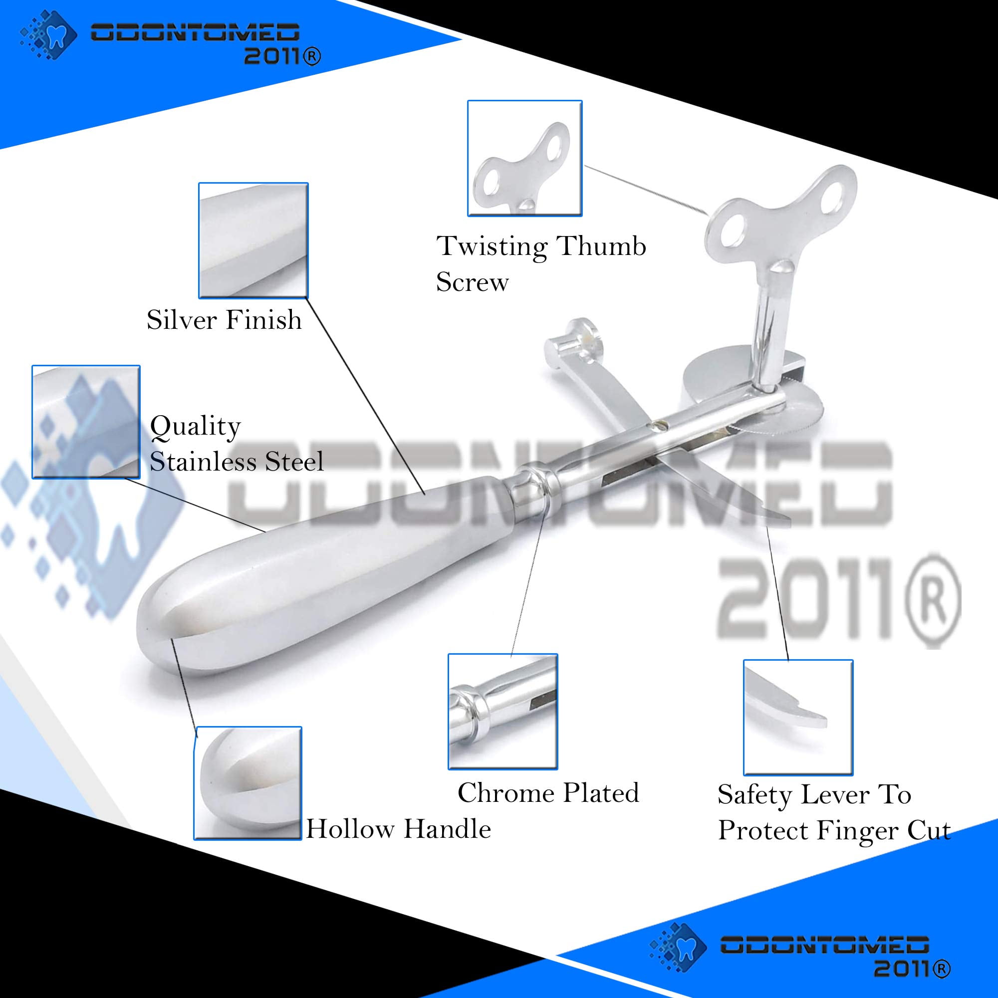 OdontoMed2011 Heavy Duty Finger Ring Cutter Tool and Band Remover 7.5