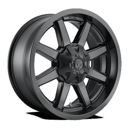 Fuel 1Pc D436 Maverick 20X10 8X180 -12Et 125.1Cb Satin Black Wheel