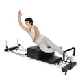 thumbnail image 4 of Stamina Aeropilates Wood & Vinyl Upholstered Pilates Box & Pole, 26 in, 4 of 5