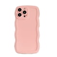 thumbnail image 2 of Mightlink Mobile Phone Case Wave Border Simple Style Anti-shock Tight Fit Full Coverage Anti-scratch Candy Color Phone Case for iPhone 14/14 Pro/14 Max/14 Pro Max, 2 of 4
