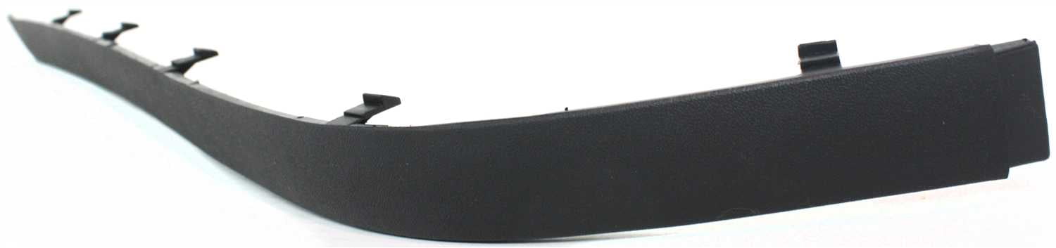 Bumper Trim Compatible With 1997-2000 BMW 528i 540i Rear, Left Driver Side, Outer Textured