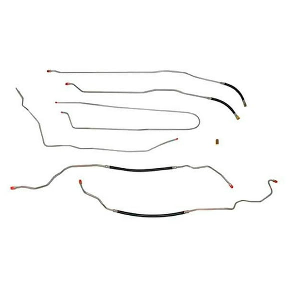 JEGS 13648 Complete Fuel Line Kit 1996-2000 Chevy Trucks Regular Cab/Long Bed 5.