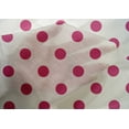 thumbnail image 4 of oneOone Cotton Silk Pink Fabric Polka Dots Dots Sewing Material Print Fabric By The Yard 42 Inch Wide, 4 of 4