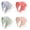 Pink, variant on Kicpot 3 Pack Vintage Lace Triangle Head Scarf Headbands for Women, Romantic Lace Trim Hair Wraps, Cute Cottagecore Hair Accessories for Daily Wear