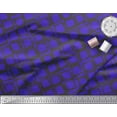 thumbnail image 3 of Soimoi Blue Cotton Cambric Fabric Diamond Geometric Printed Craft Fabric by the Yard 42 Inch Wide, 3 of 3