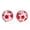 Star Pattern (13x12mm), variant on GKNET 20pcs Transparent Lampwork Glass Beads Round with Shark Pattern 13-17mm-Shark Pattern (17x16mm)